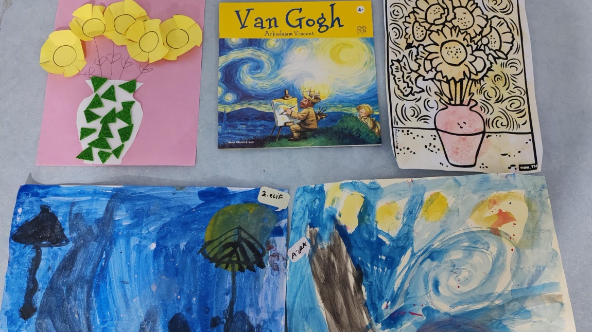 Papatyalar grubu Van Gogh'un eserlerini inceledi